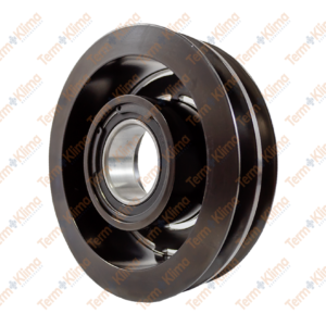 POLIA DO COMPRESSOR SANDEN SD7H15 / 7H13 DUPLO CANAL A 132MM - ACA - 51020